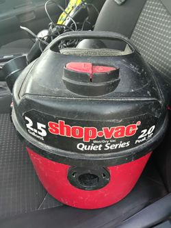 Shop-Vac Quiet Series 2.5 Gallon Wet/Dry Vac