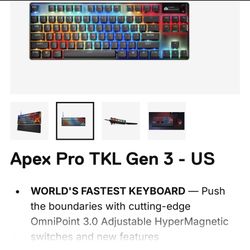 Apex Pro TKL Gen 3