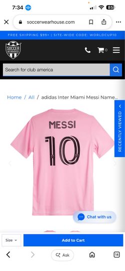 Messi, soccer, NEW, extra large, did I say NEW, $60