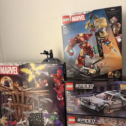 Lego Marvel and Speed Champions Lot