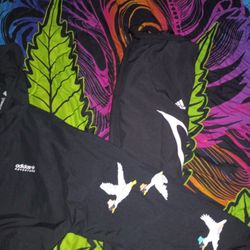 Adidas Outfit Sweatpants Joggers & Hoodie 