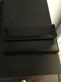 Piacci New black leather wallet