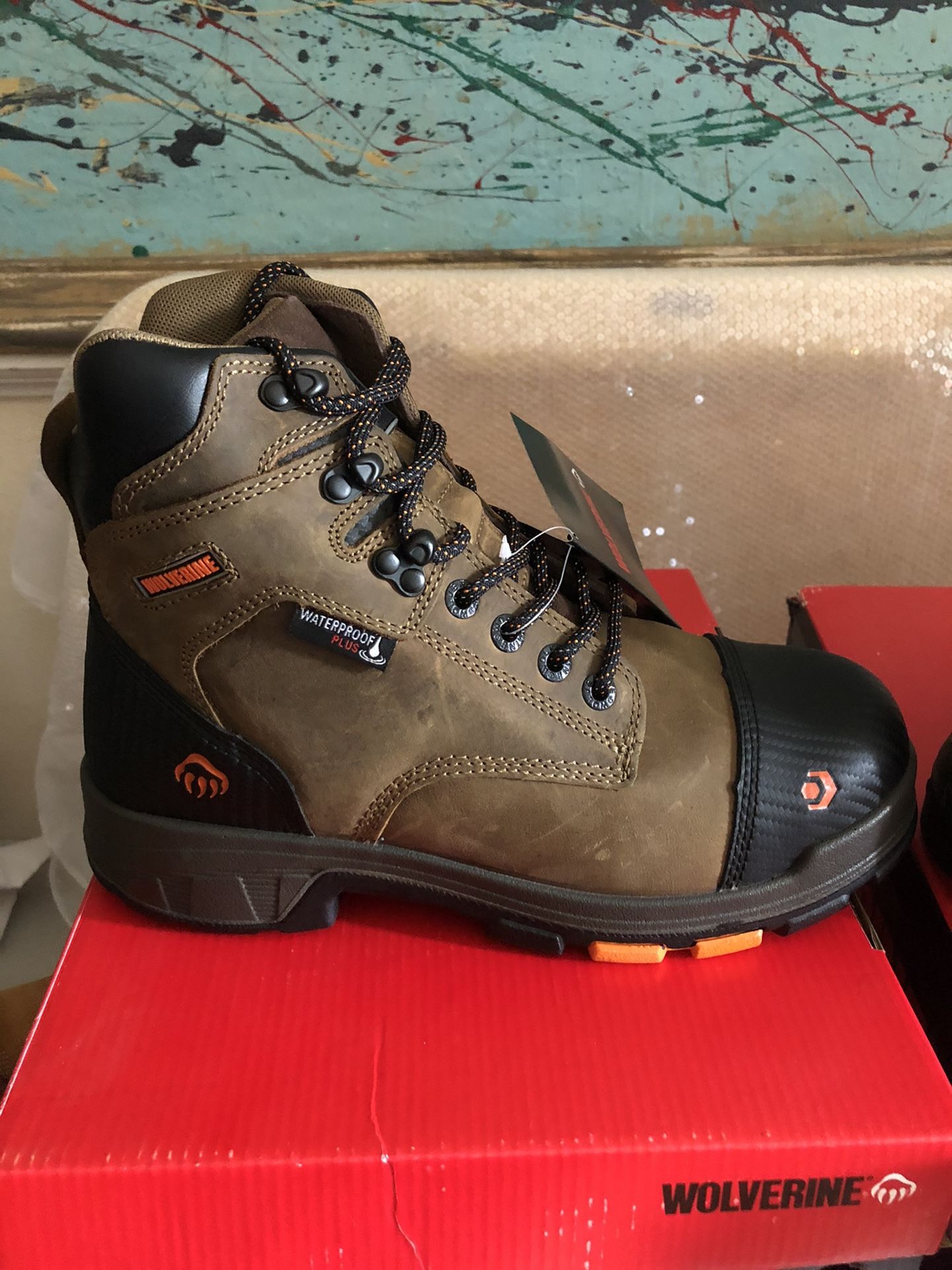 New WOLVERINE BOOTS For Men's sz