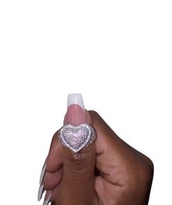 Ladies Moissanite Ring