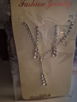 Earrings and Necklace