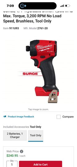 Brand New Milwaukee Power Driver Still In Box