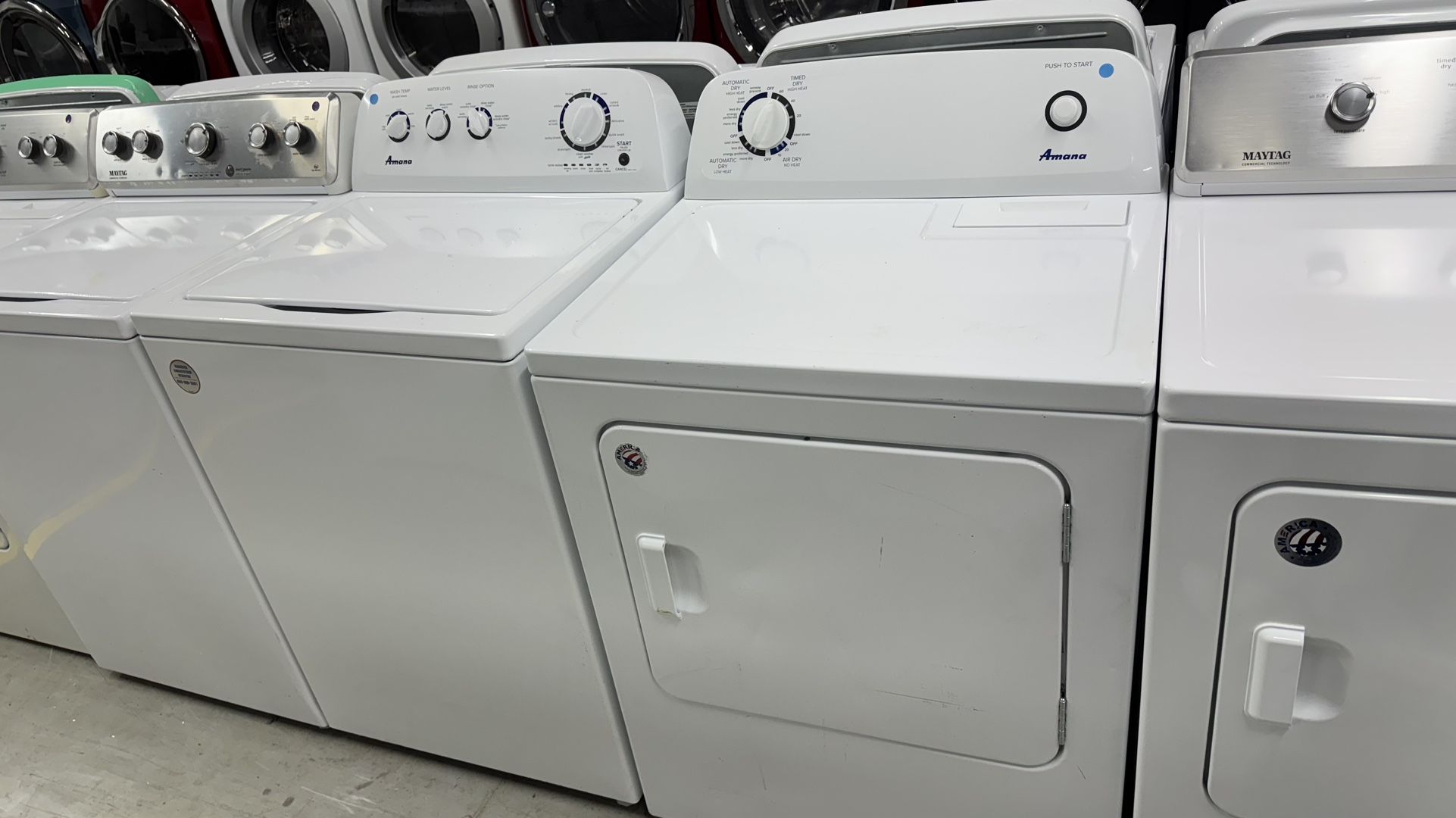 🔴Amana Washer And Dryer Set 