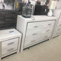 Altyra White Dresser