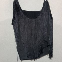 SHEIN Fringe Tank
