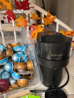 Nespresso Machine with pods