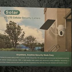 Wireless Camera w/ Solar- 4GLTE Only