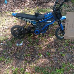 Kids Electric Mini Bike Runs 