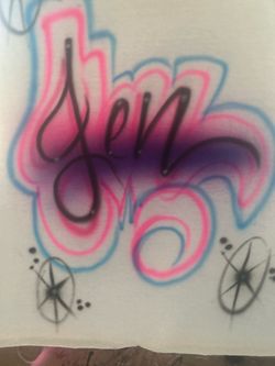Airbrushed T-shirt