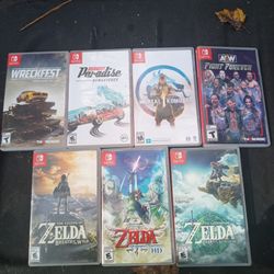 7 nintendo Switch Games For Sale/Trade 