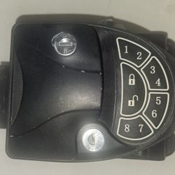 RV KEYLESS ENTRY DOOR LOCK WITH REMOTE CONTROL KEYPAD