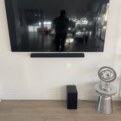 Samsung UHD 75” 4K TV And Matching Surround Sound