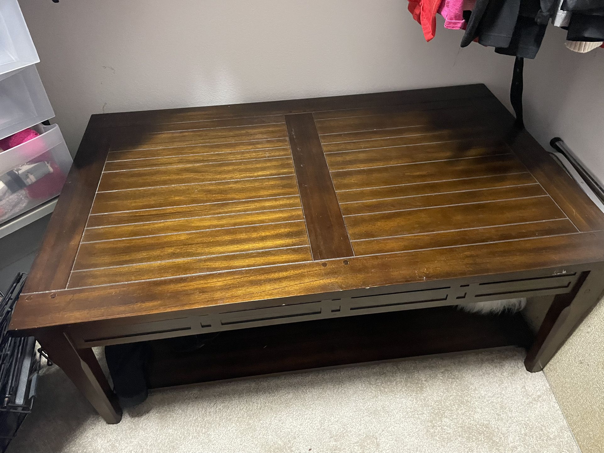 Coffee Table (lifts Up To Couch)