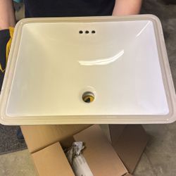Porcelain Bathroom Sink