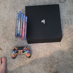 Ps4 Pro Plus 5 Games