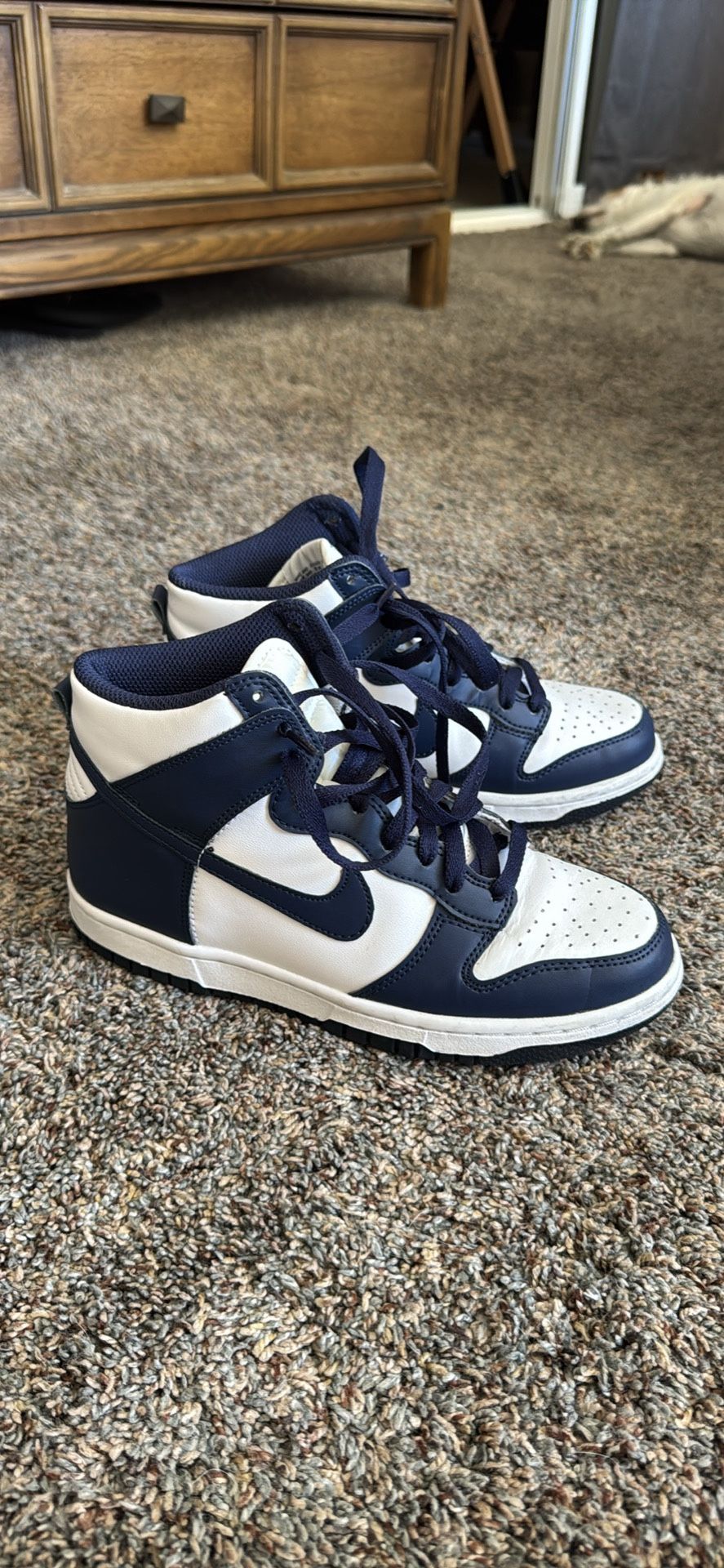 Nike Dunks Navy Blue
