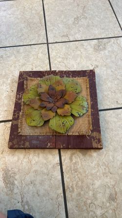Fower decoration for wall