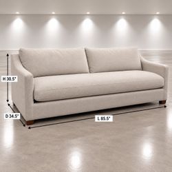 GORGEOUS Slope Arm Bench Style Sofa Couch DELIVERY AVAILABLE