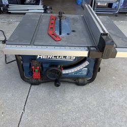 HERCULES 15 Amp, 10 in. Compact Jobsite Table Saw with Rack and Pinion Fence