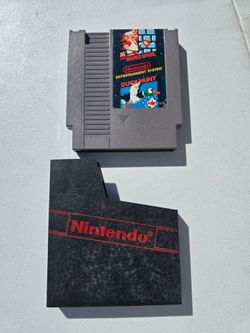 Nintendo NES Super Mario Bros / Duck Hunt Tested Working Game Cartridge