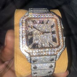 Moissanite Watch Good Quality Can Test With You