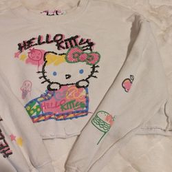 Hello Kitty Crop Sweater 