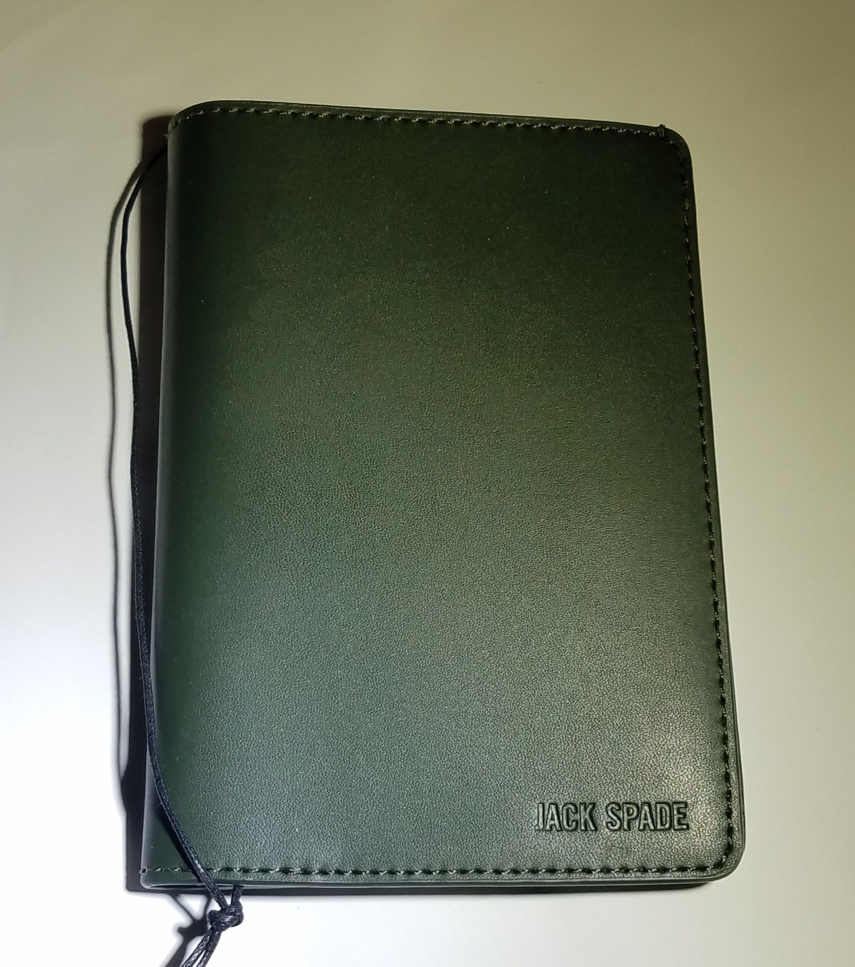 New with Tags: Jack Spade Leather Passport Wallet