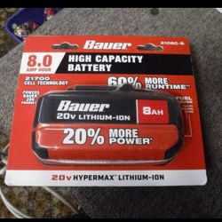 Bauer 12.0, 8.0 And 5.0 Lithium Batteries