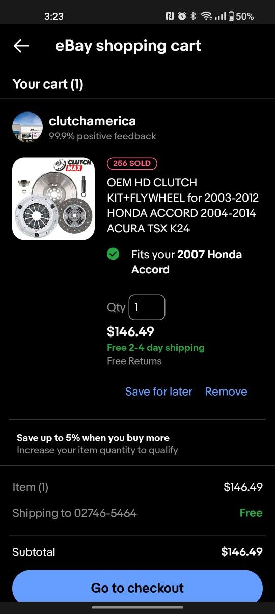 Clutch Kit For 2007 Honda Accord