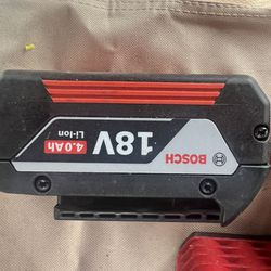 Bosh Battery 18V 4.0