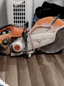 Stihl concrete saw !!