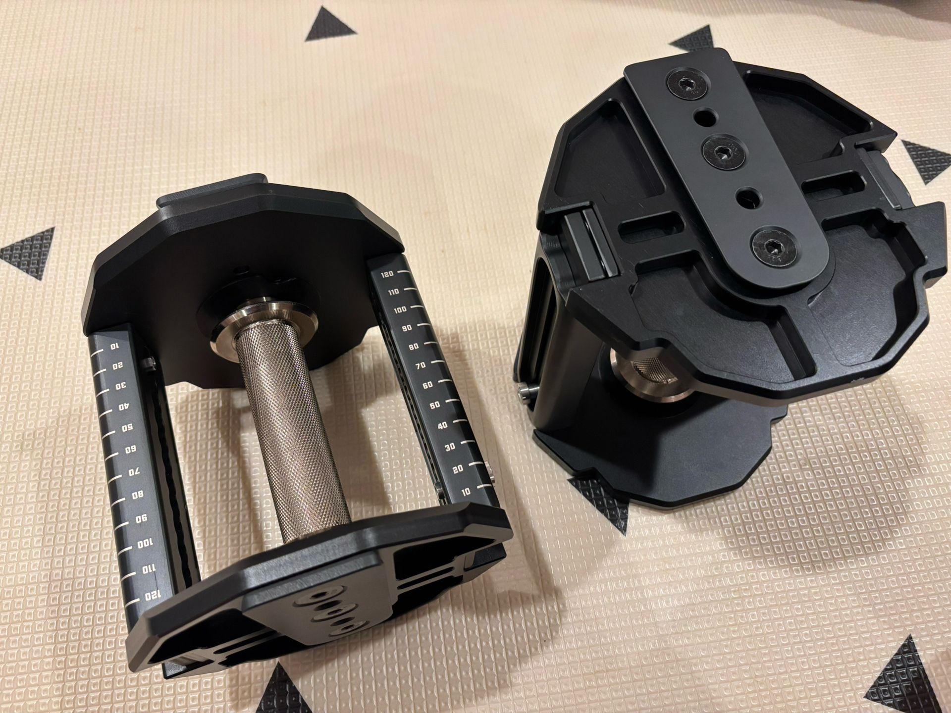 REP x PÉPIN Adjustable Dumbbell - Handles ONLY