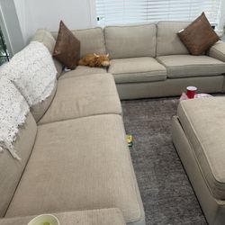 Sofa With Ottoman
