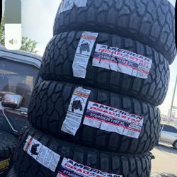 ‼️🚨vendo Set De Llantas 275 60 20 American R/T Tires 