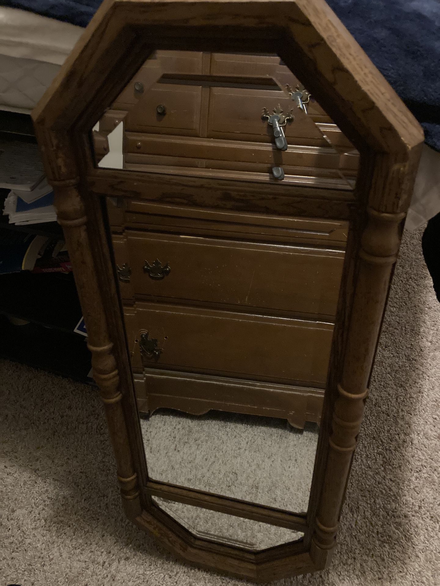 Mirror Solid Wood
