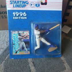 Starting lineup 1996 edition baseball Dodgers Raul mondec