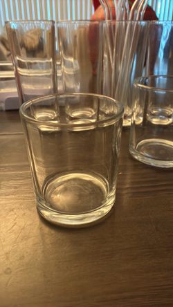 Highball and rocks glasses