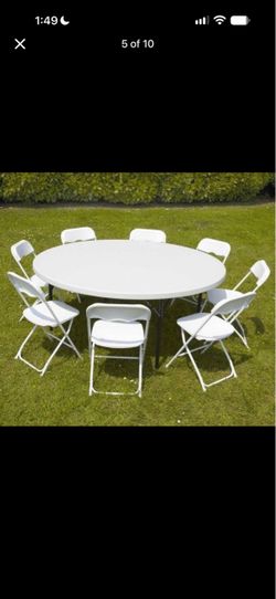 Chairs and tables r,e,n,t