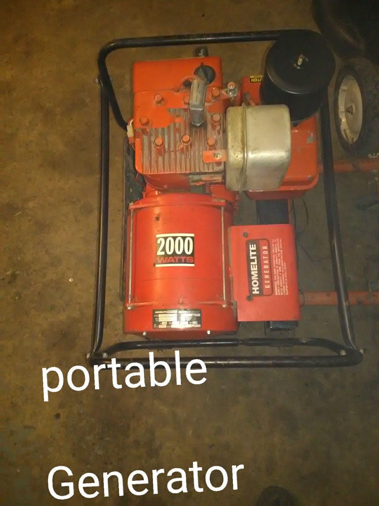 2000watt portable Generator