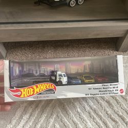 Hot Wheels Fleet Street Set
