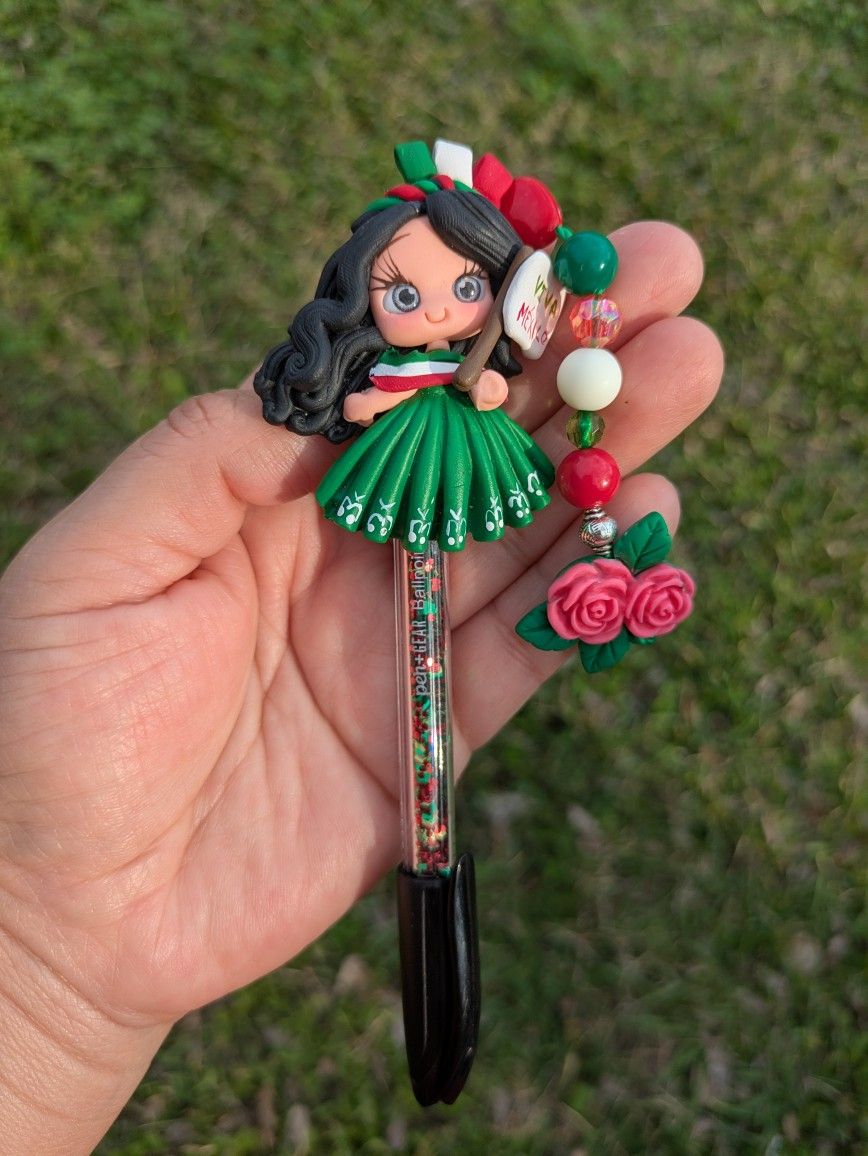 Decorated Pens/Boligrafos Decorados