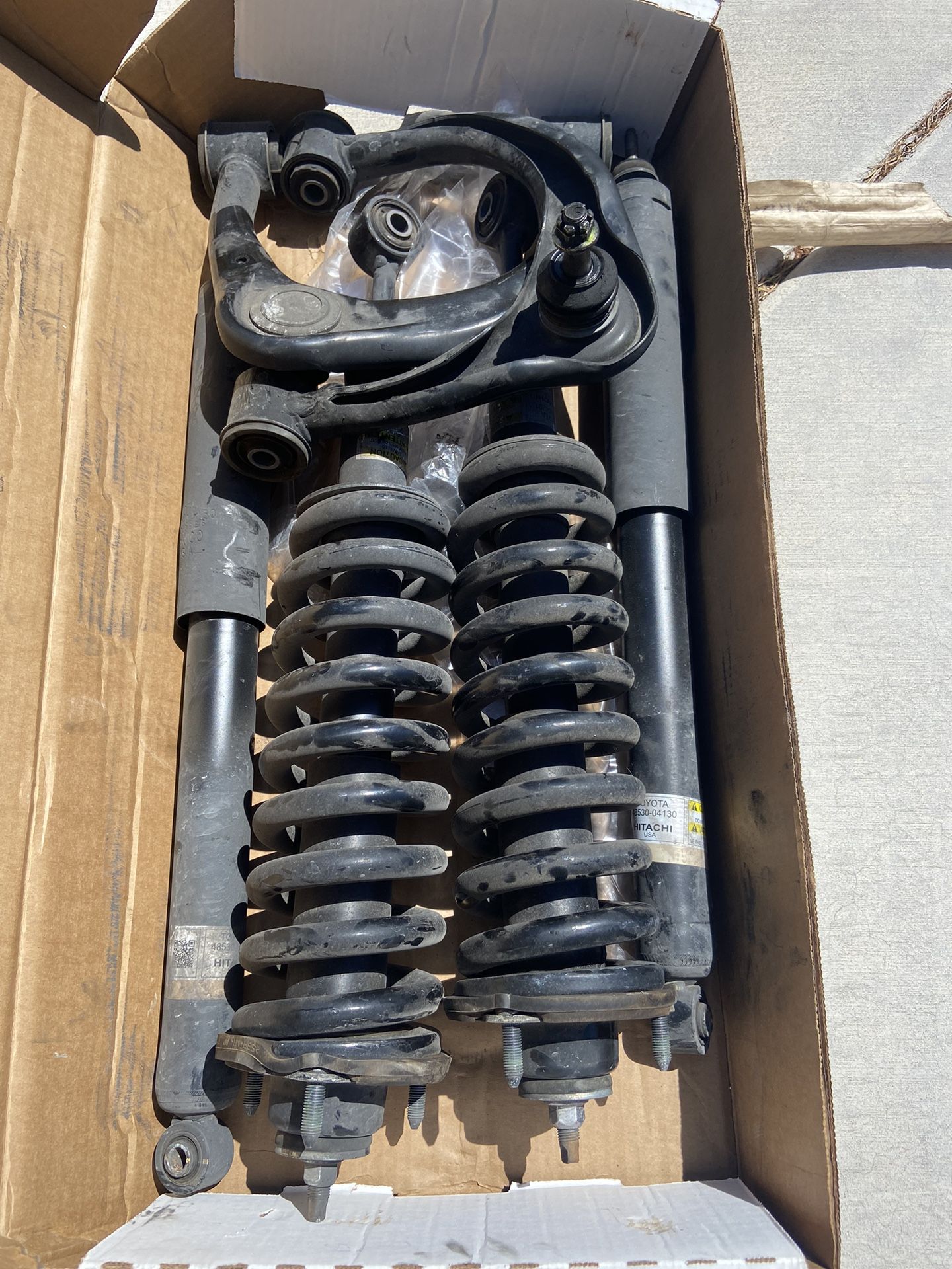 Tacoma OEM suspension components 