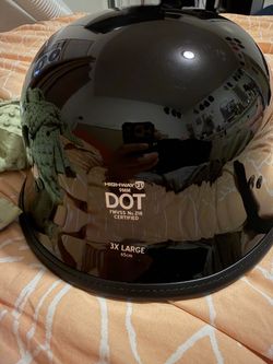 Helmet Motorcycle Half Shell