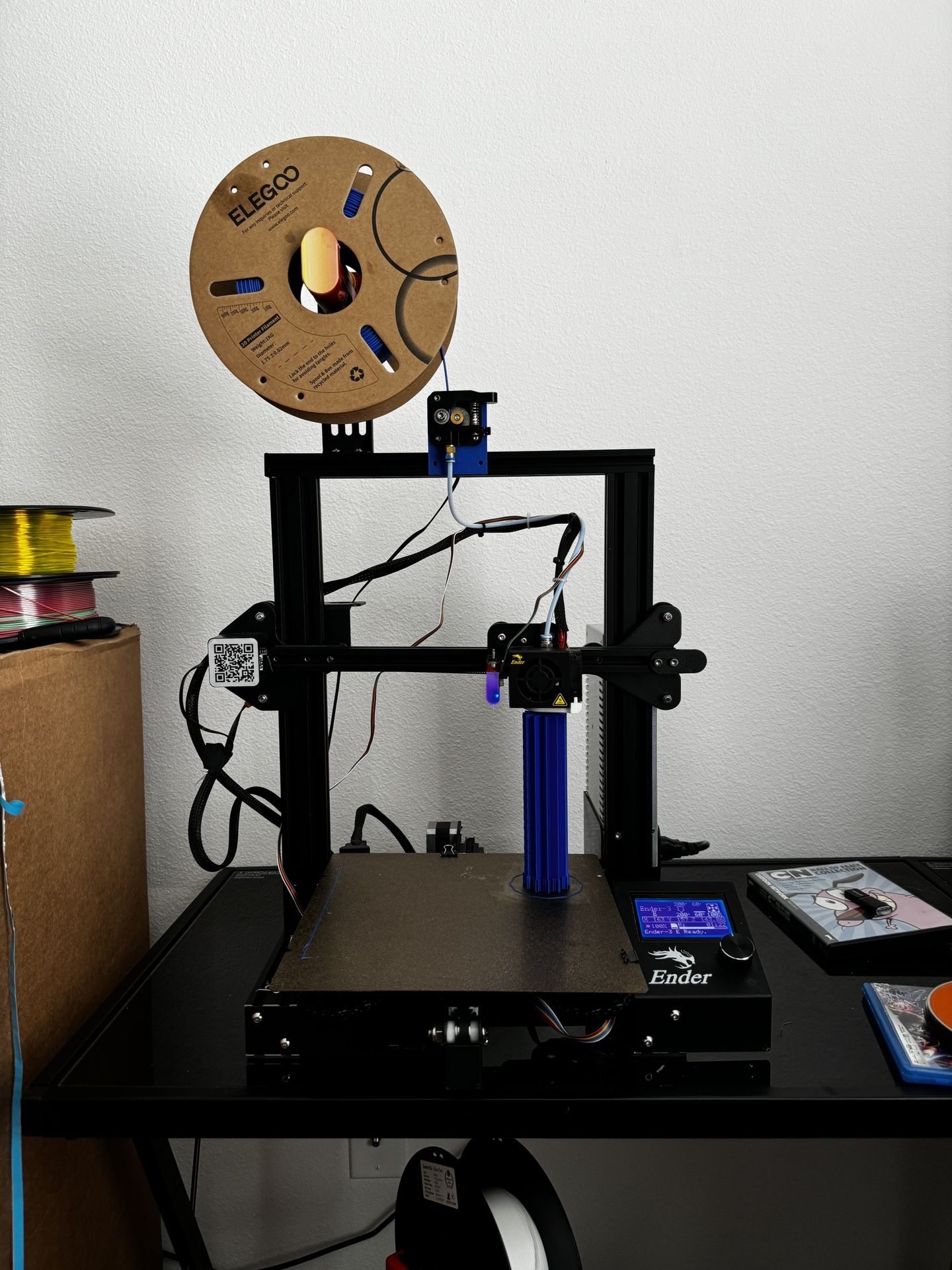 Ender 3 V1 3D Printer – 32-Bit Upgrade, Mod-Ready, Support Included!