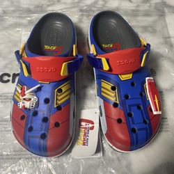 New CROCS All-Terrain Clog 'Gundam RX-78-2' Men's Size 12