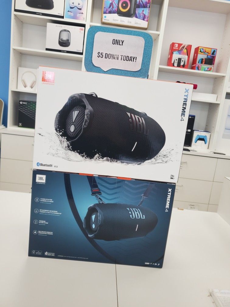 π¨ Huge Bluetooth Speaker Deal Drop β Save Big $80 OFF with JBL Xtreme 4 Now $349! $1 Down Gets You Massive Sound and 1-Year Coverage